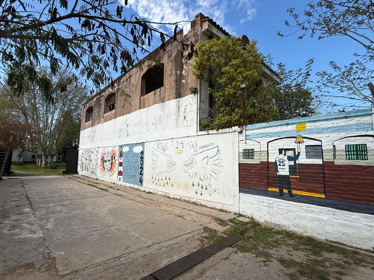 El predio antes de la demolición